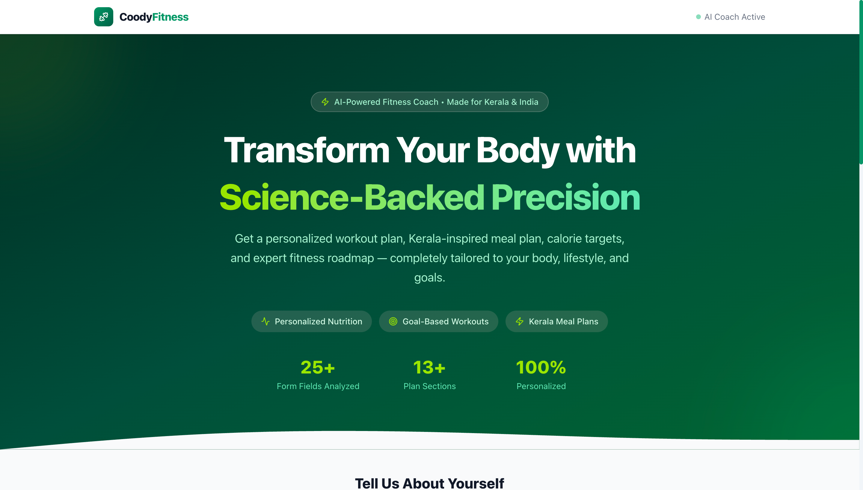 CoodyFitness screenshot